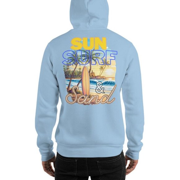 MUDPUPS SUN SURF & SAND Trendy Custom Aesthetic Oversized Ocean Beach Coverup - Picture 8 of 10